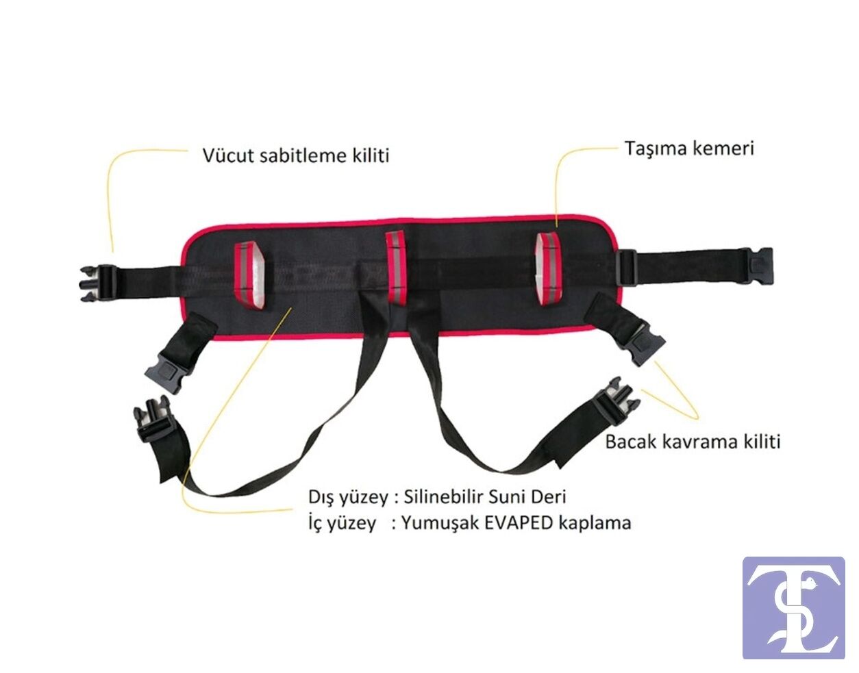 Hasta Taşıma Kemeri Güvenli Rahat ve Kolay Transfer