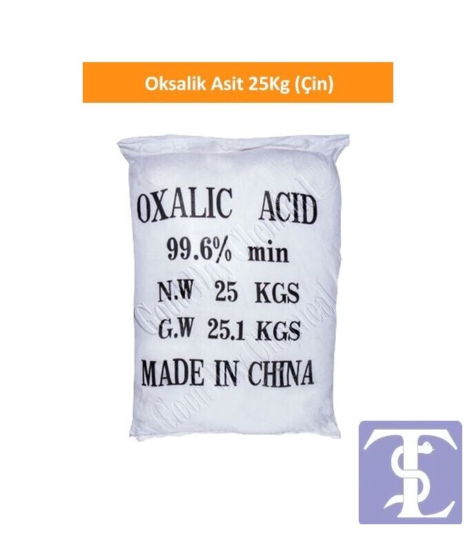 Oksalik Asit 25Kg Çin 334364022