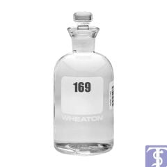 Wheaton 300 ml BOD Şişesi, 1 - 24 Numaralı, 69mm Çap, Cam Robotik Tıpa