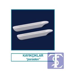 Isolab 038.17.001 Kayıkçık - Porselen - 85 X 13 X 8 Mm 10 Adet