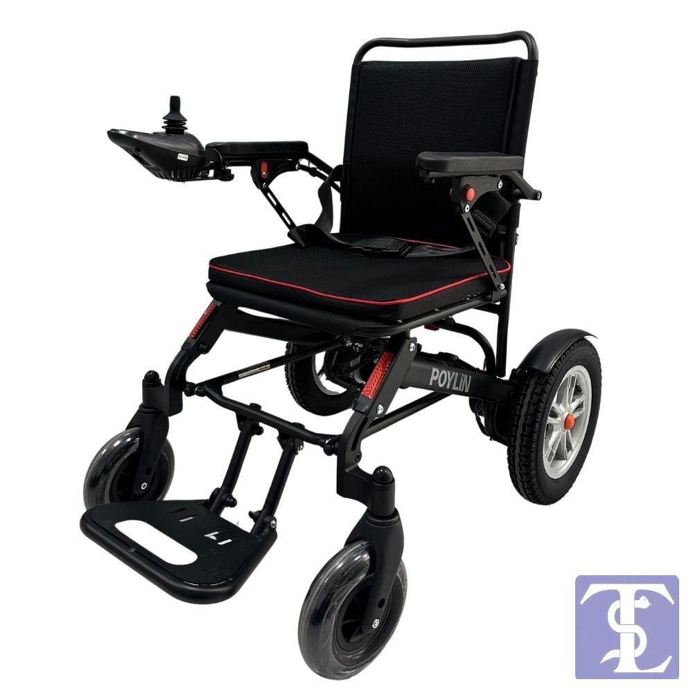 Poylin P205 Hafif Katlanabilir Akülü Tekerlekli Sandalye