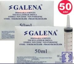 Galena Çam Uçlu Beslenme Enjektörü 50 Ml 50 Adet