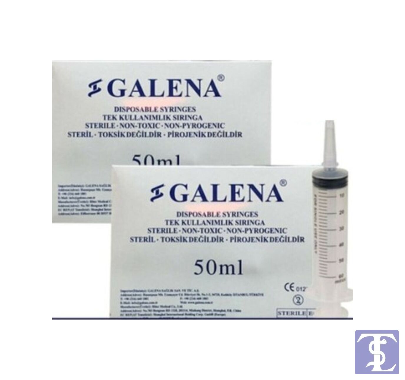 Galena Çam Uçlu Beslenme Enjektörü 50 Ml 25 Adet