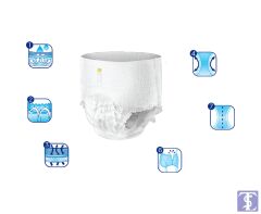 Canped Emici Külot Hasta Bezi Orta Boy M 9'Lu x 6 Adet