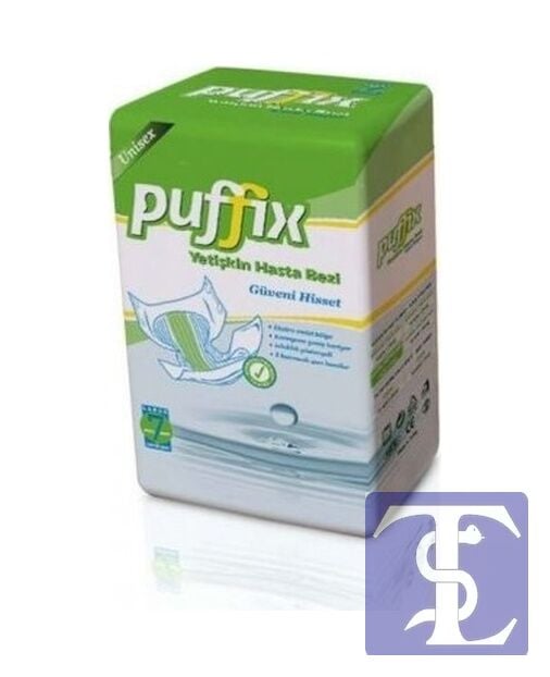 Puffix Yetişkin Hasta Bezi Büyük Boy L 7'li