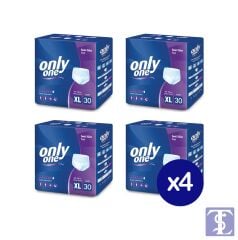 Only One Emici Külot Hasta Bezi XL 4 x 30'lu