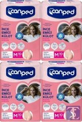 Canped Külotlu Mesane Pedi - Ince Emici Külot Orta/Medium 40 Adet