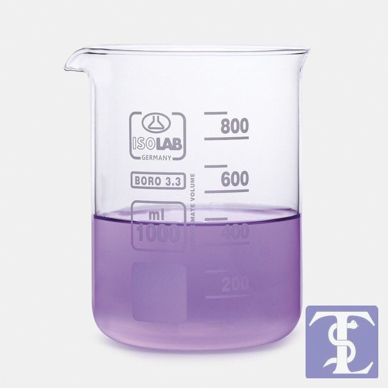 Beher - Cam - Kısa Form - 25 Ml 10 adet / paket