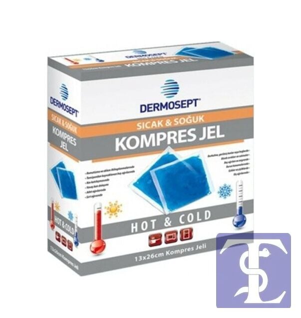 Dermosept Sıcak-Soğuk Kompres Termojel 13X26 Cm