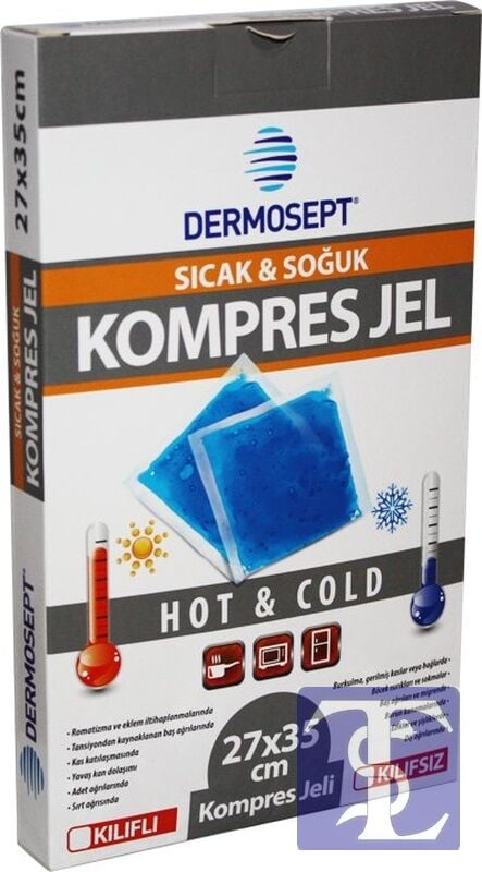 Dermosept Sıcak Soğuk Kompres Jel 27X35 Cm