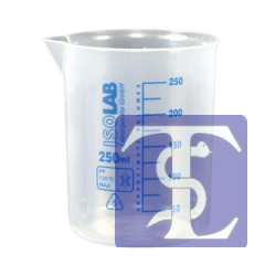 Beher - P.P - Kısa Form - Mavi Skala - 2000 Ml 1 adet / paket