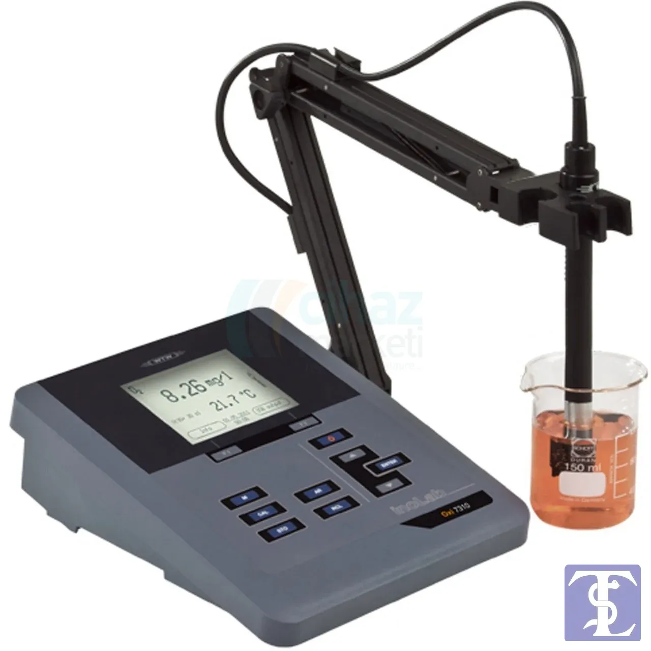 WTW inoLab®  pH 7310 SET 4 Masa Tipi pH Metre - SenTix® 81 Elektrotlu