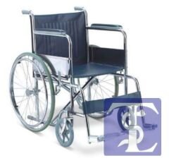 MEDWELT TEKERLEKLİ KROMAJLI SANDALYE TM-H-8034
