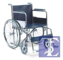 MEDWELT TEKERLEKLİ KROMAJLI SANDALYE TM-H-8034