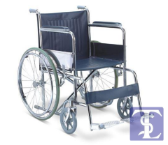 MEDWELT TEKERLEKLİ KROMAJLI SANDALYE TM-H-8034