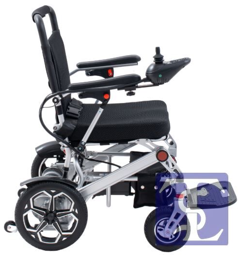 POYLİN P199 Hafif Akülü Tekerlekli Sandalye (6 Amp Lityum-iyon Pil)