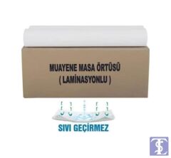 Laminasyonlu Muayene Masası Örtüsü 50 CM x 50 M 4 Rulo