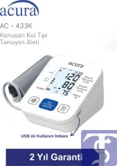 AC-433 XXL Ekranlı Koldan Tansiyon Aleti
