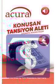 AC-433K XXL Ekranlı Konuşan Koldan Tansiyon Aleti
