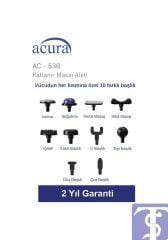 Acura AC-536 Katlanabilir Sıcak & Soğuk Masaj Aleti