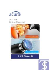 Acura AC-536 Katlanabilir Sıcak & Soğuk Masaj Aleti