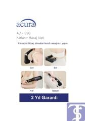 Acura AC-536 Katlanabilir Sıcak & Soğuk Masaj Aleti