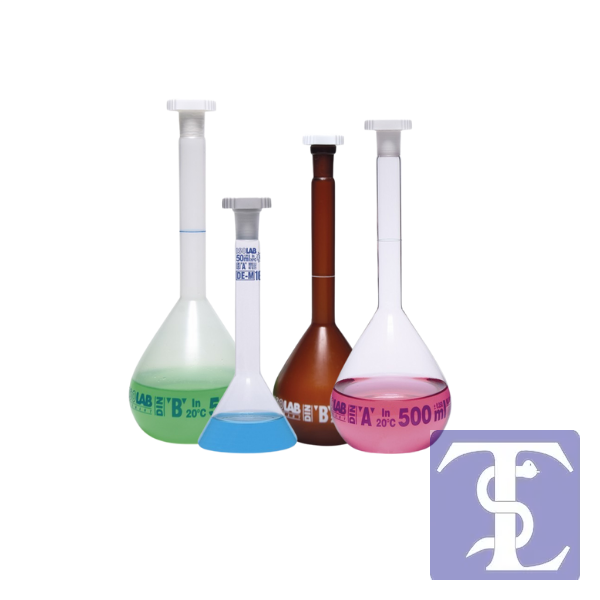 Balon Joje - Trapezoidal - Amber - A Kalite - Grup Sertifikalı - Beyaz Skala - 20 Ml - Ns 10/19 2 adet / paket
