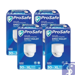 PROSAFE Emici Külot Büyük Beden XL 120 Adet (4 Paket x 30) Fırsat Paketi
