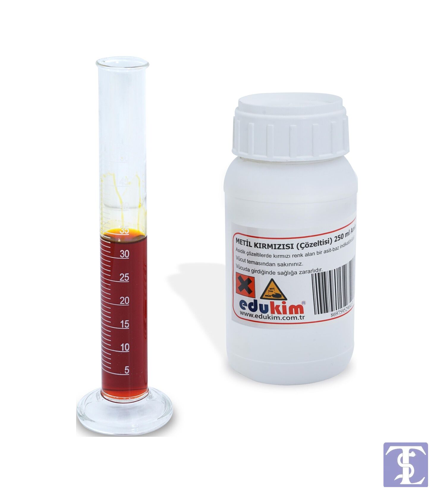 Metil Kırmızısı Çözeltisi 250 Ml  Amb.