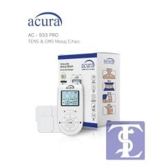 AC-933 PRO Şarjlı Çift Kanallı Tens Cihazı