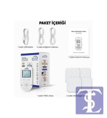 AC-933 PRO Şarjlı Çift Kanallı Tens Cihazı
