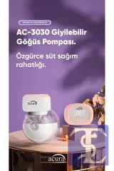 Acura AC-3030 Giyilebilir Şarjlı Süt Pompası