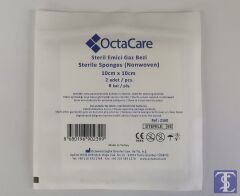 Octacare Steril Emici Gazlı Bez 10 x 10 CM 10'lu