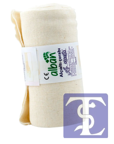 Alban Alçı Altı Çorabı 10 CM x 2 M