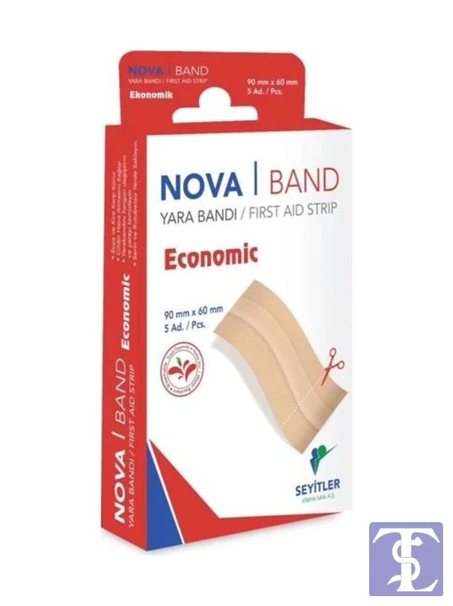 Nova Band Kes Kullan Yara Bandı 5 Adet 1 Kutu