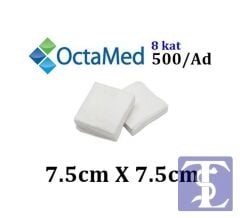 Octacare Non Steril Gaz Kompres 7.5 x 7.5 CM 500 Adet