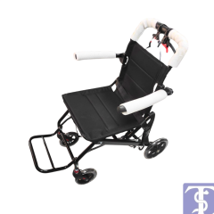 IRON 9006L Tekerlekli Ultra Hafif Katlanabilir Ev Tipi Hasta Transfer Sandalyesi