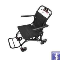 IRON 9006L Tekerlekli Ultra Hafif Katlanabilir Ev Tipi Hasta Transfer Sandalyesi
