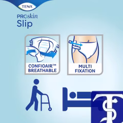 Tena ProSkin Slip Plus XS Ekstra Küçük Boy Belbantlı Hasta Bezi (6 Damla) – 90 Adet (3x30 Paket)