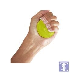 Egzersiz İçin Yumurta Top - Silikon El Egzersiz Topu Sarı - Hafif Sert