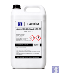 Labkim OKHCL3035 Hidroklorik Asit %30-33 (HCL) 35 Kg