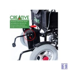 Creative Cr-1002 Akülü Tekerlekli Sandalye