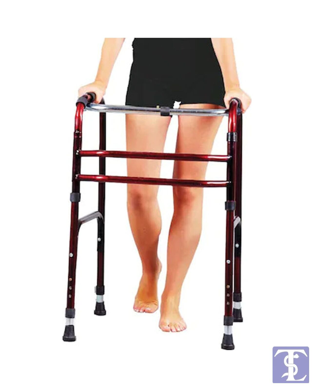 Katlanabilir Bordo Hasta Yürüteci - Walker