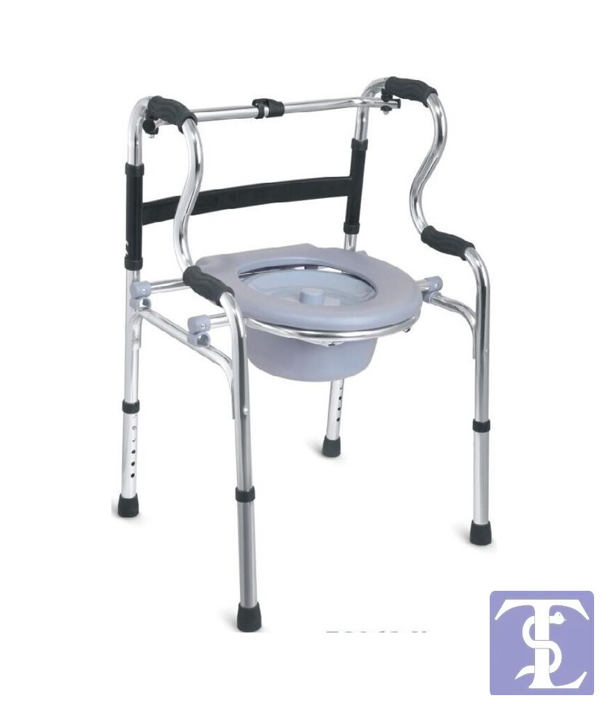 Medwelt Klozetli Yürüteç Walker Katlanabilir Hareketli 85 CM